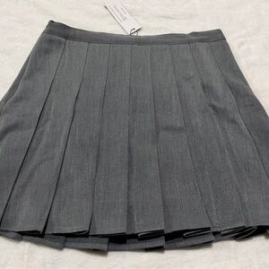 Chic Charcoal A-Line Skirt size L